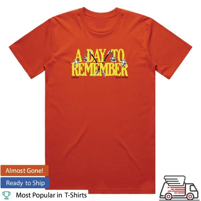 Official A Day To Remember Merch Store To The Death Tee Adtr