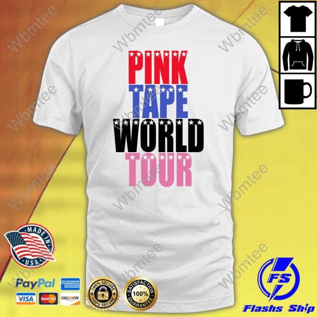 Lil Uzi Vert Pink Tape World Tour Shirts