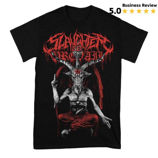 Official Rising Merch Slaughter To Prevail Baphomet Tshirt
