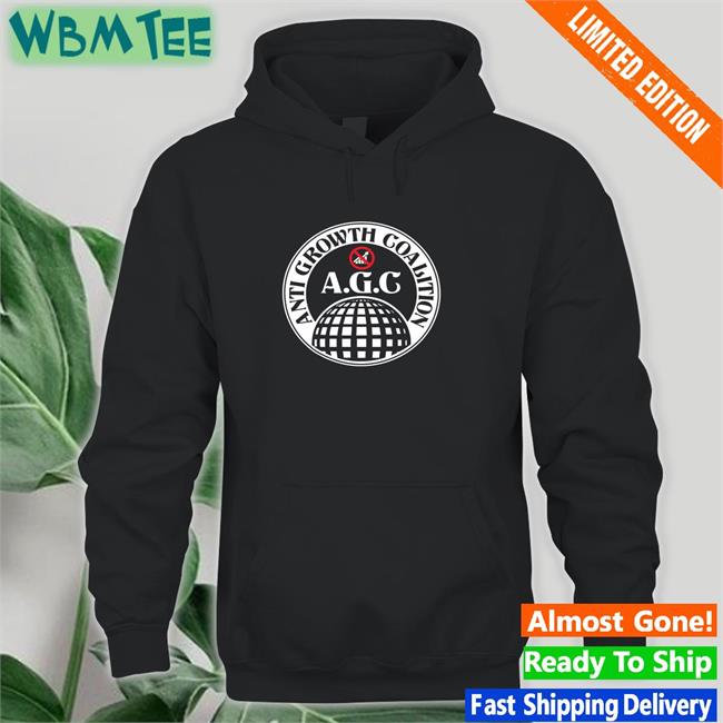 Anti Growth Coalition AGC Original Shirt Black MauriceTrant