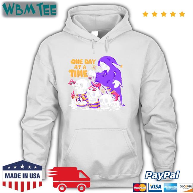 One Day At A Time Shirt 2022 Murder Apparel Merch Murder Apparel Merch One Day At A Time Hooded Sweatshirt