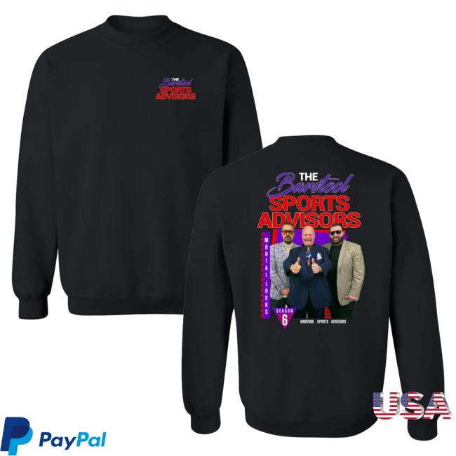 Official Barstool Huskies Merch Store Barstool Sports Barstool Sports Advisors Season 6 Hooded Sweatshirt Barstoolhuskies Apparel Clothing Shop