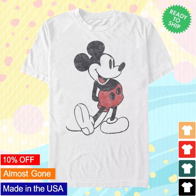 Mickey Mouse Pose Tee Shirt - Mickey & Friends