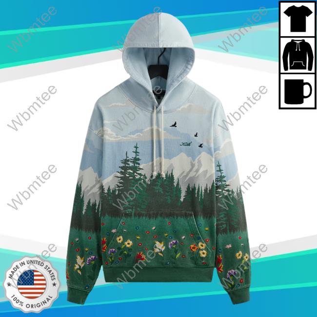 Official Kith Clothing Store Shop Merch Kith Scenic Fleece Nelson Hoodie