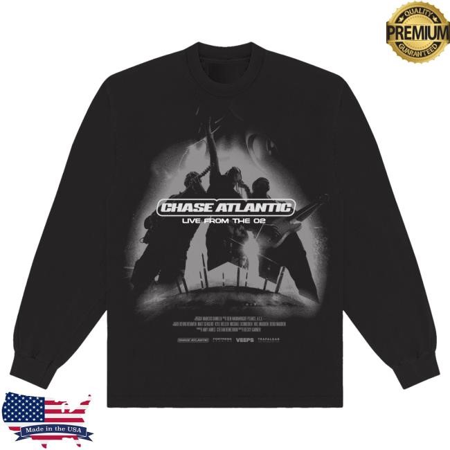 Live From The O2 Long Sleeve Chase Atlantic Stadium Ready Chase Atlantic Official Live From The O2 Long Sleeve Tour Gear