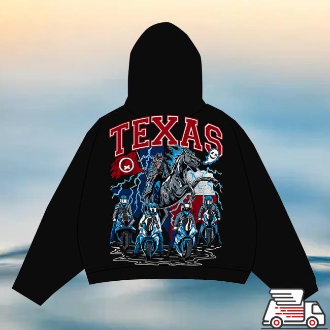 Lone Star Racing x Ghost – Texas Motorcycle Graphic Unisex Black Ghost Rider Racing x Texas – Motorcycle Graphic Design Unisex Black